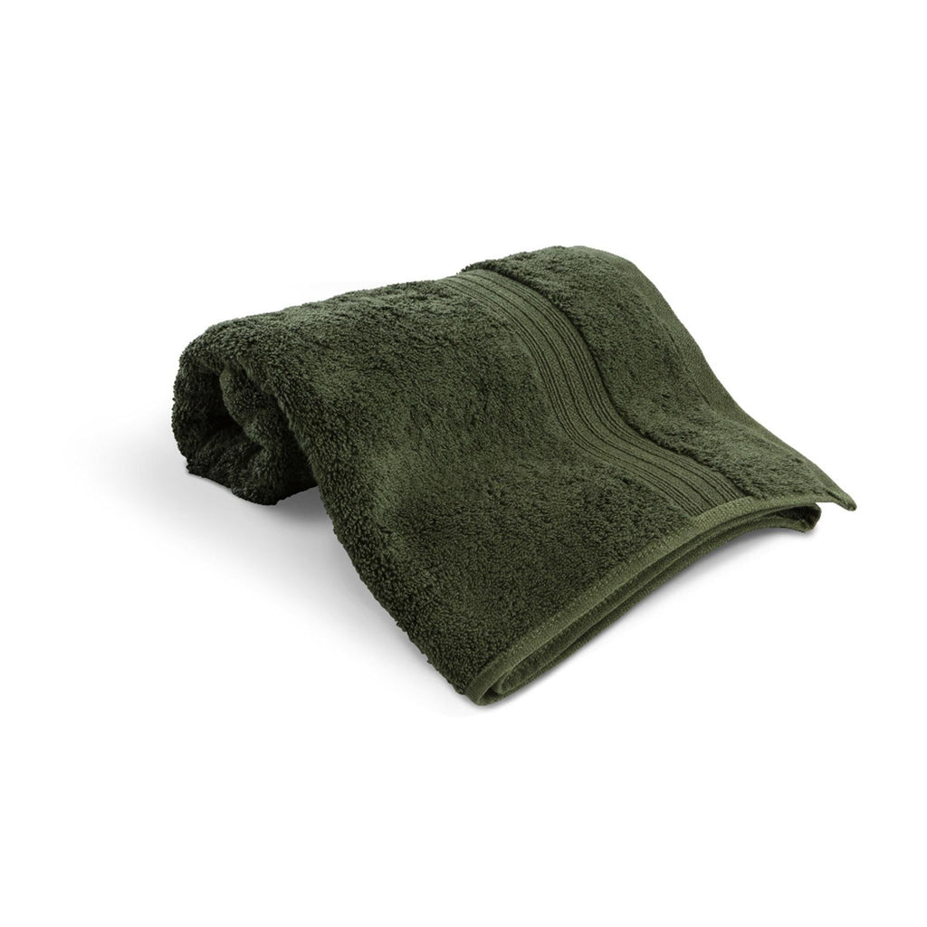 Habitat Egyptian Hand Towel Forest Green