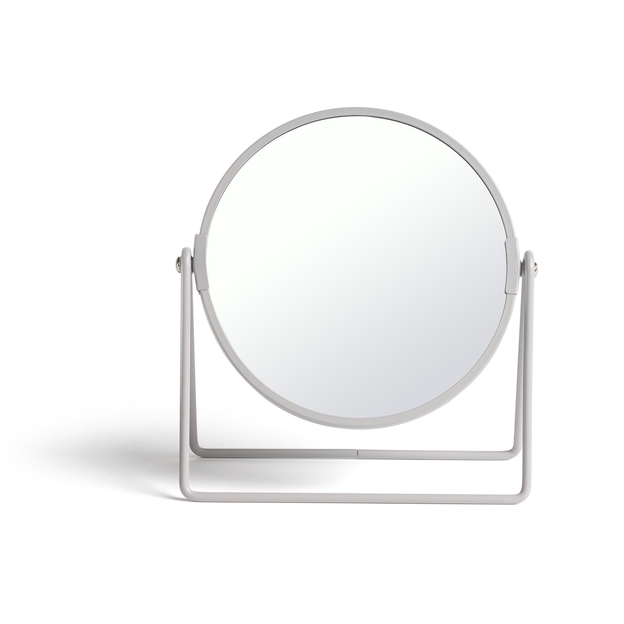 Habitat Metal Swivel Mirror Matt Grey