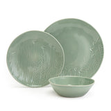 Habitat Pressed Floral Dinner Set 12pc