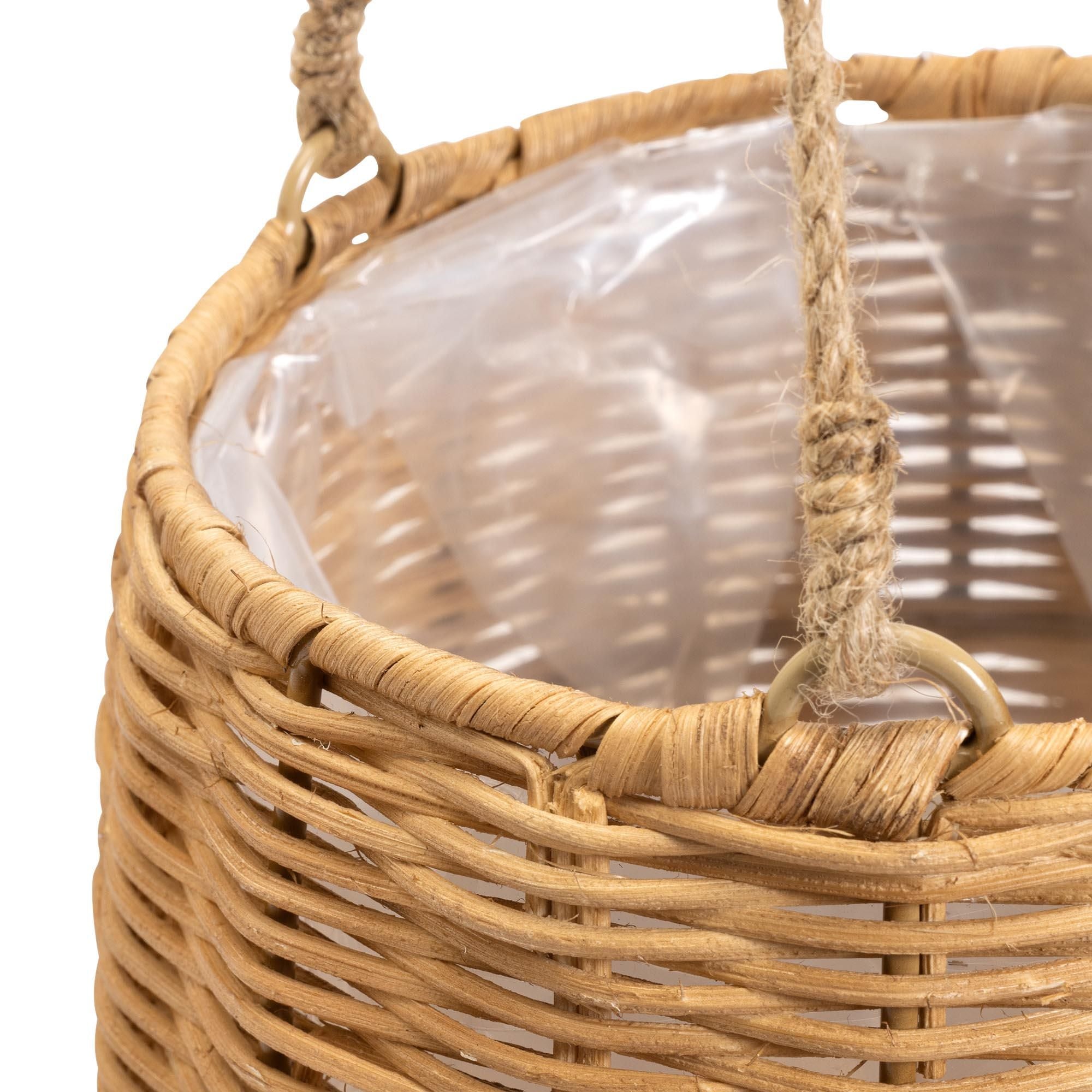 Habitat Rattan Hanging Basket