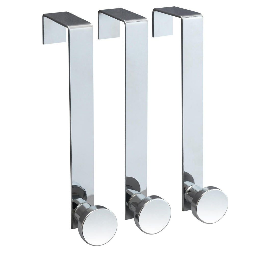 Habitat Round Over The Door Hooks Stainless Steel 3pk