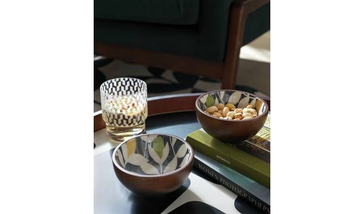 Habitat x Scion 2 Piece Dipping Bowls - Multicoloured