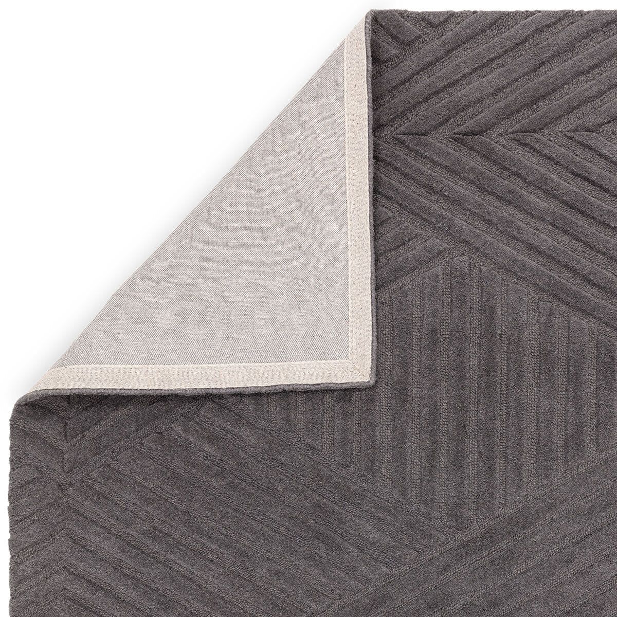 Hague Charcoal Rug, in 3 Sizes