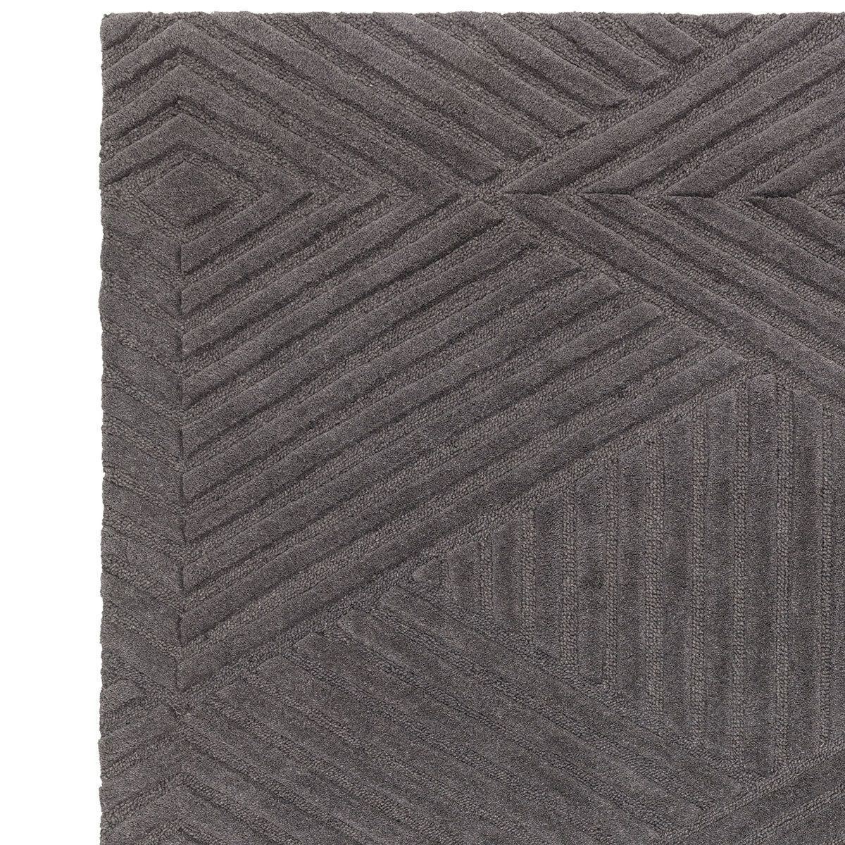 Hague Charcoal Rug, in 3 Sizes