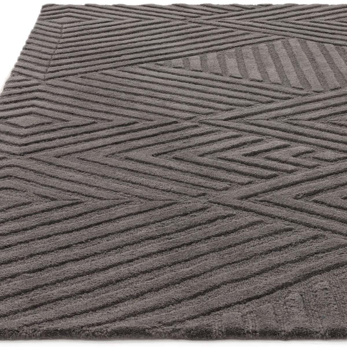 Hague Charcoal Rug, in 3 Sizes