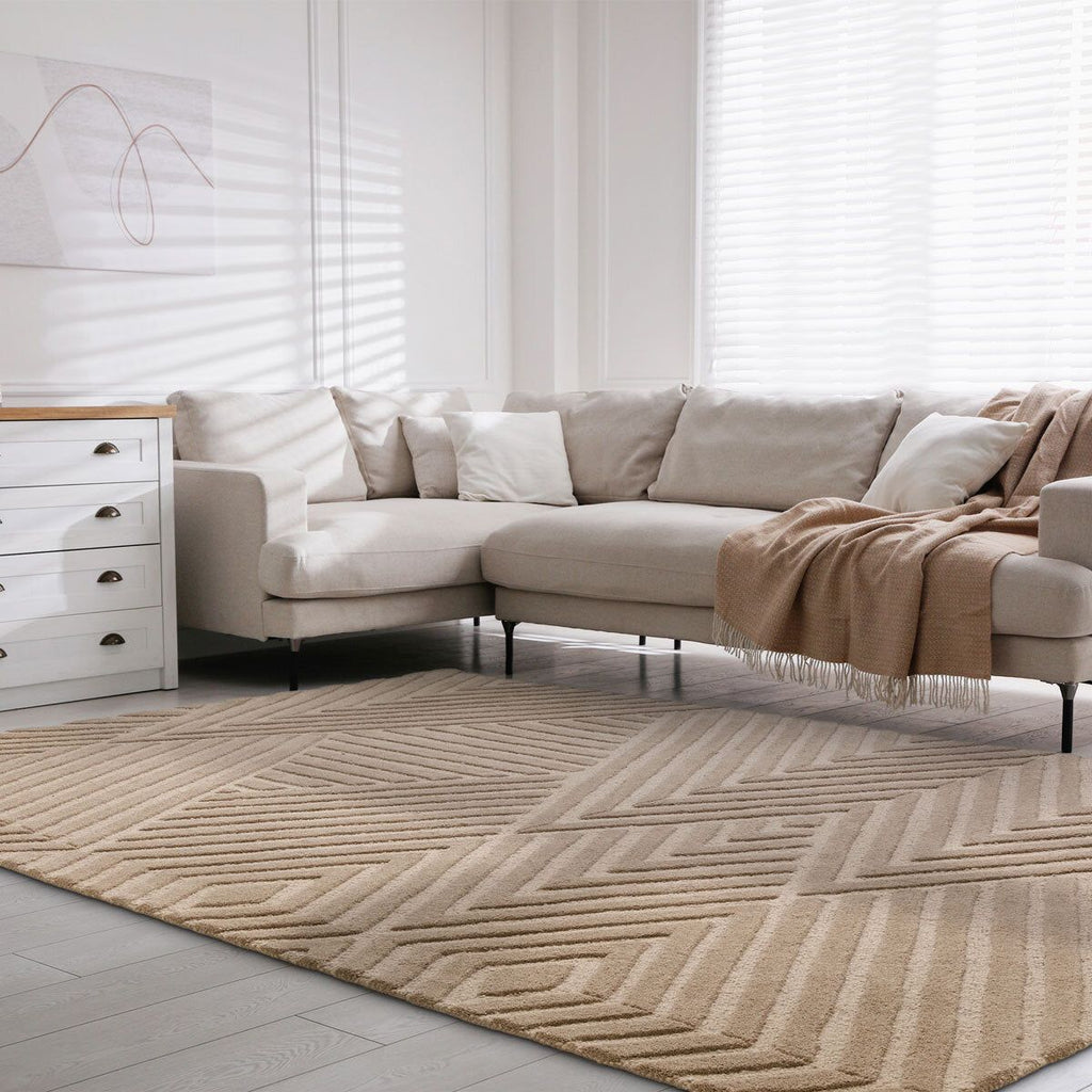 Hague Taupe Rug, in 3 Sizes