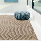 Hague Taupe Rug, in 3 Sizes