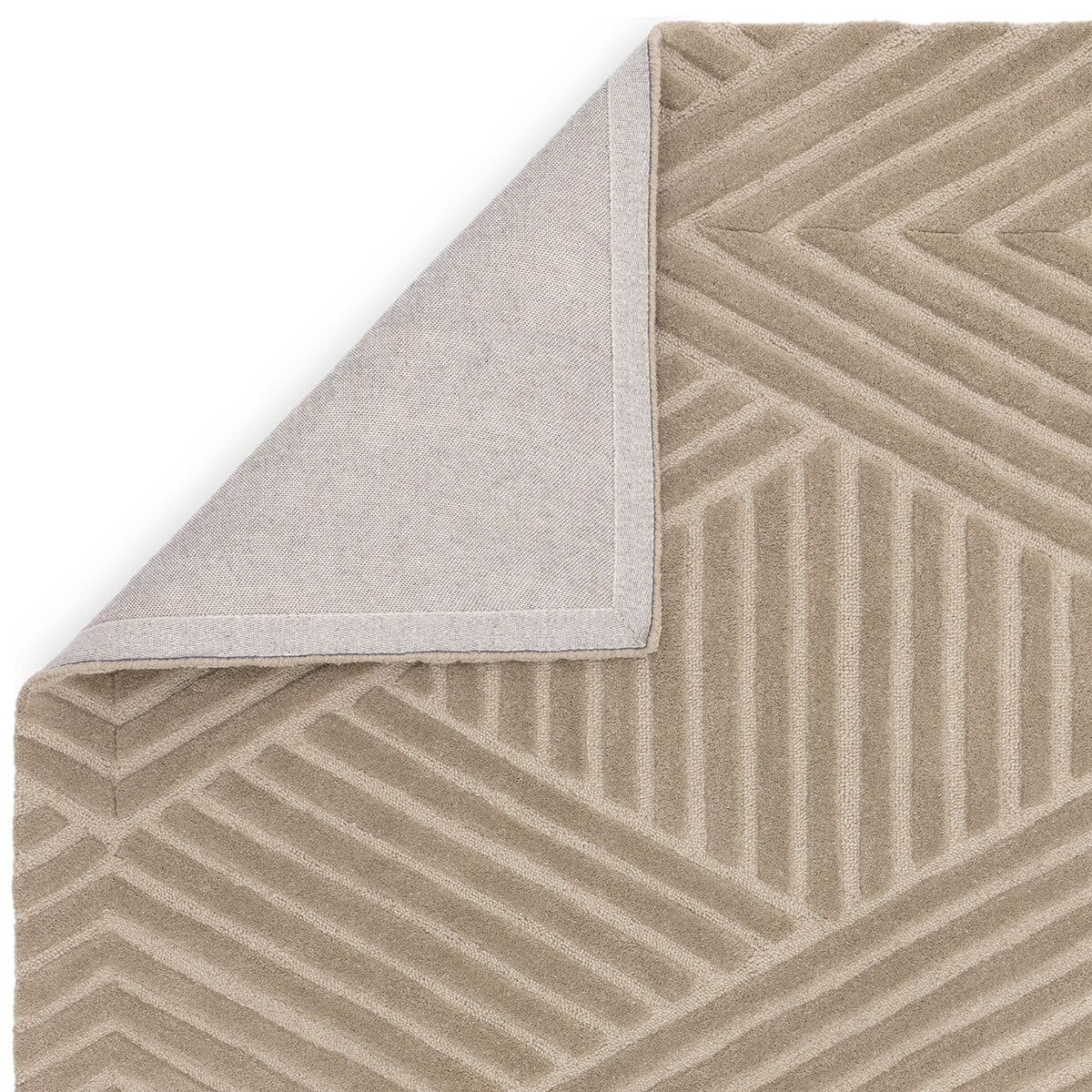 Hague Taupe Rug, in 3 Sizes