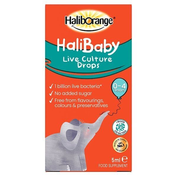 Halibaby Live Culture Drops 5ml