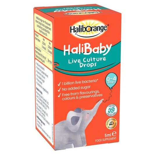 Haliborange Baby Live Culture Drops   5ml