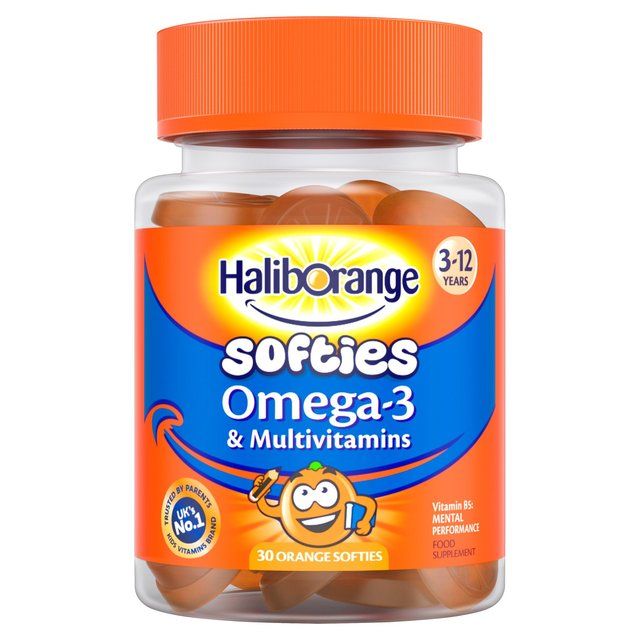 Haliborange Multivitamin &amp;amp; Omega-3 Softies 3-12 yrs   30 per pack