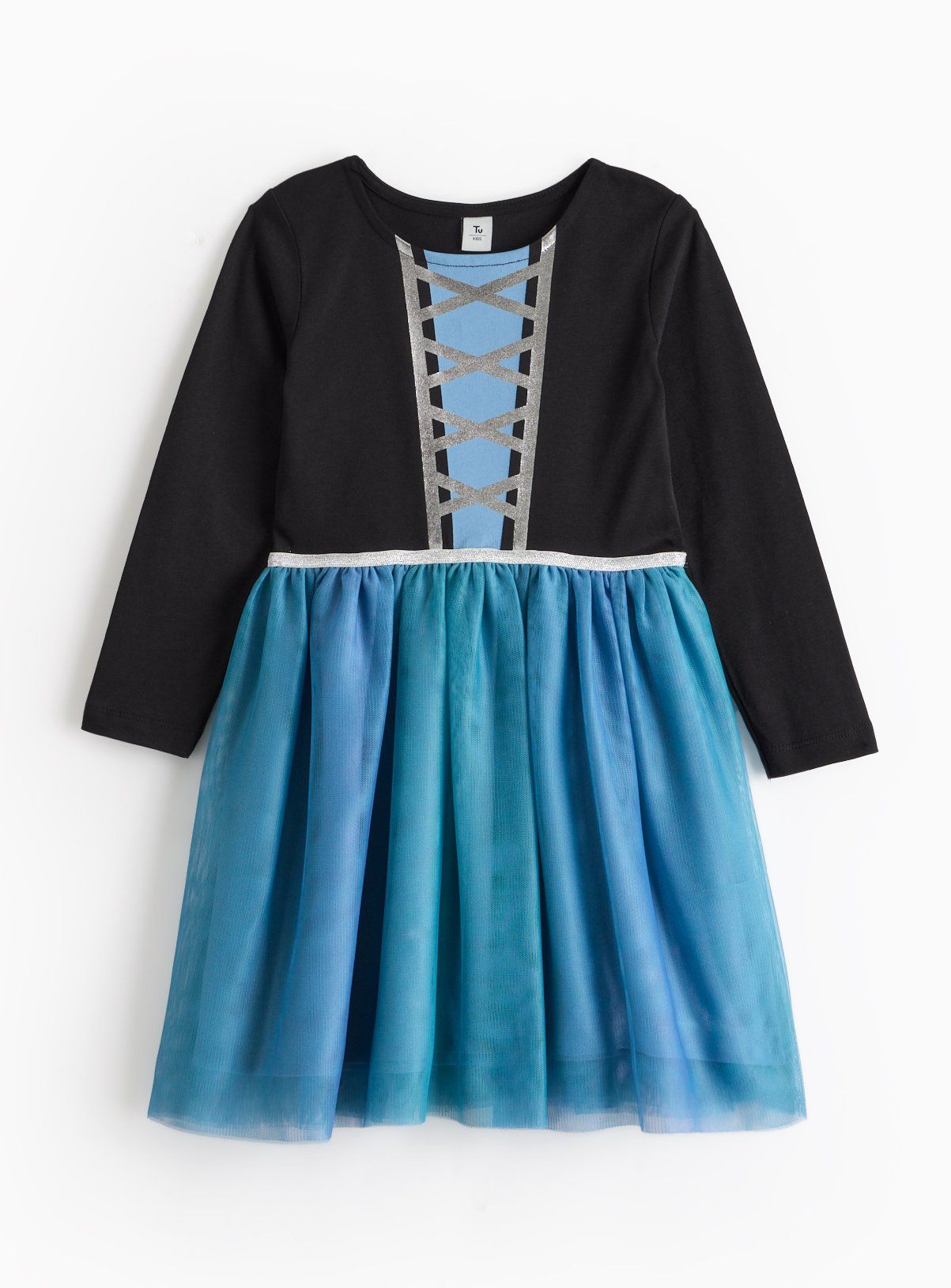 Halloween Blue Witch Tutu Dress 4 years