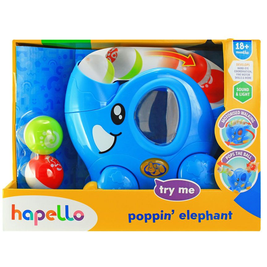 Hapello Poppin' Elephant (12 Months +)