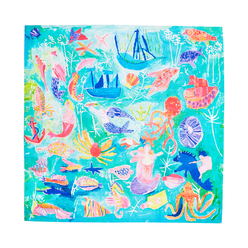 Lush Knot Wrap Happiness Makes a Splash 70cm - British product
