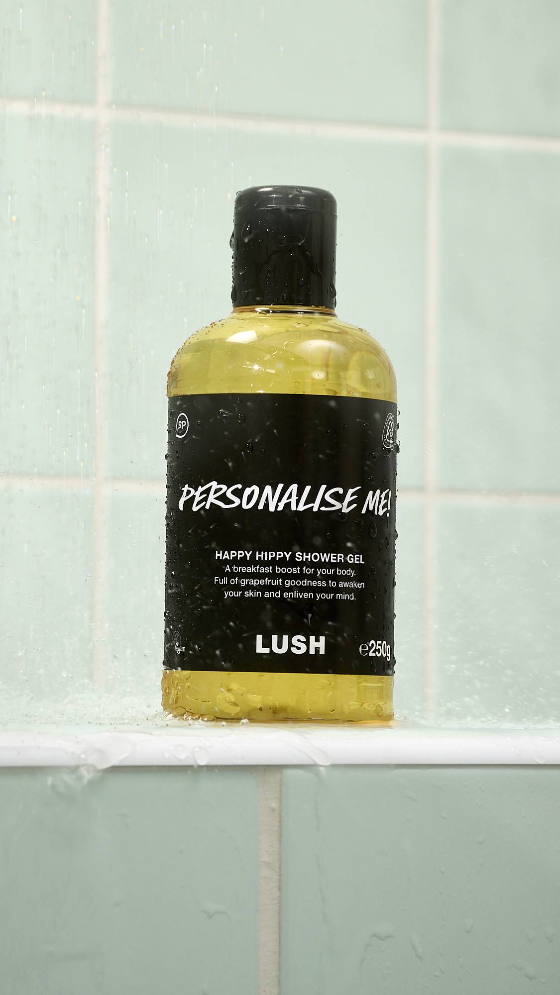 Lush Happy Hippy shower gel, UK version