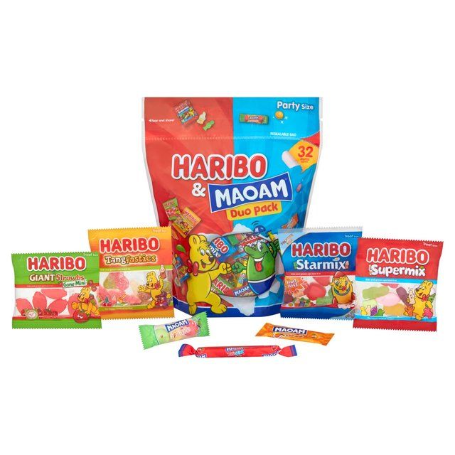 Haribo &amp;amp; Maoam Duo Pouch Sweets