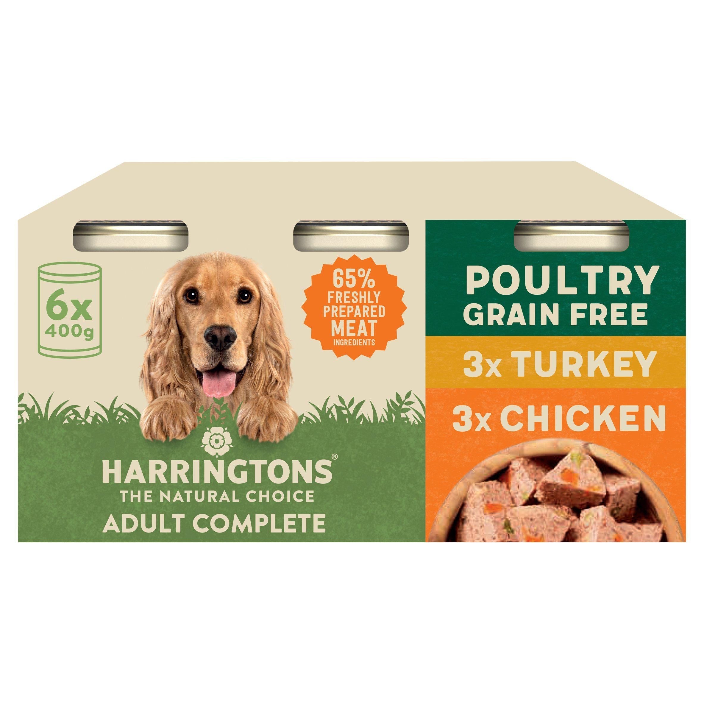 Harringtons Adult Poultry 6x400g