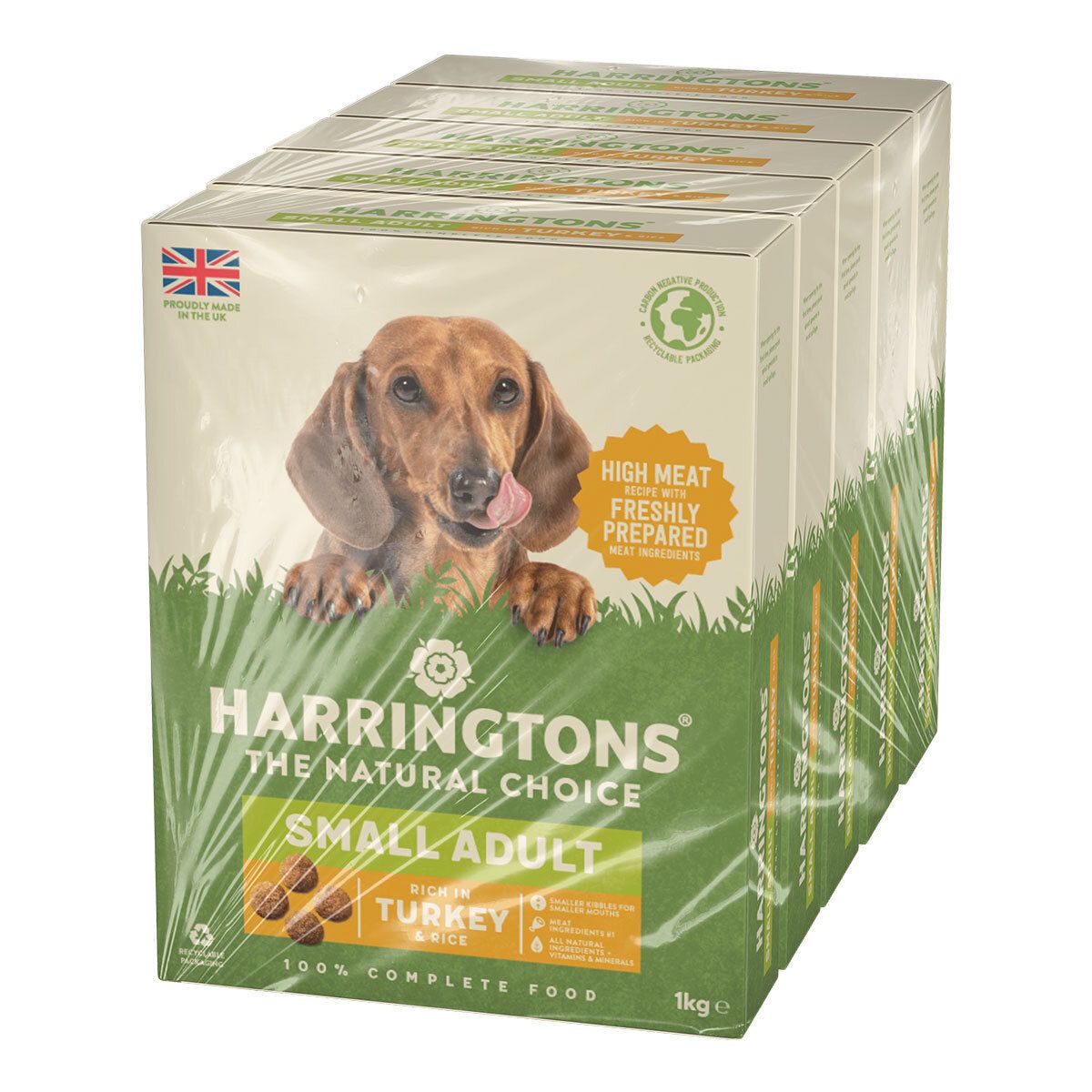 Harringtons Small Adult Dog Complete Turkey &amp;amp; Rice, 5 x 1kg