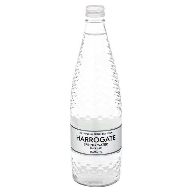 Harrogate Spring Water Sparkling Glass Bottle   750ml