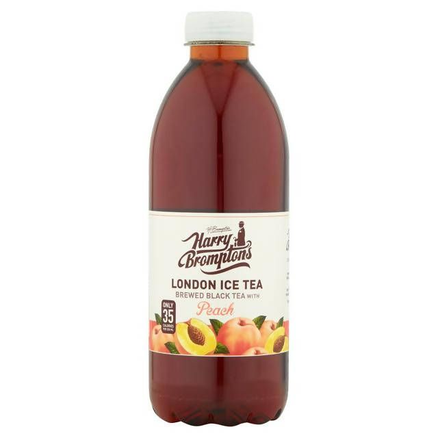 Harry Brompton's London Ice Tea Brewed Black Tea with Peach 1L