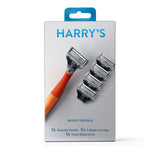Harry's 4 Truman Start Pack-håndtak Bright Orange