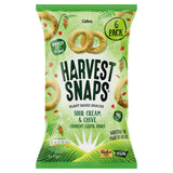 Harvest Snaps Sour Cream &amp;amp; Chive Crunchy Lentil Rings