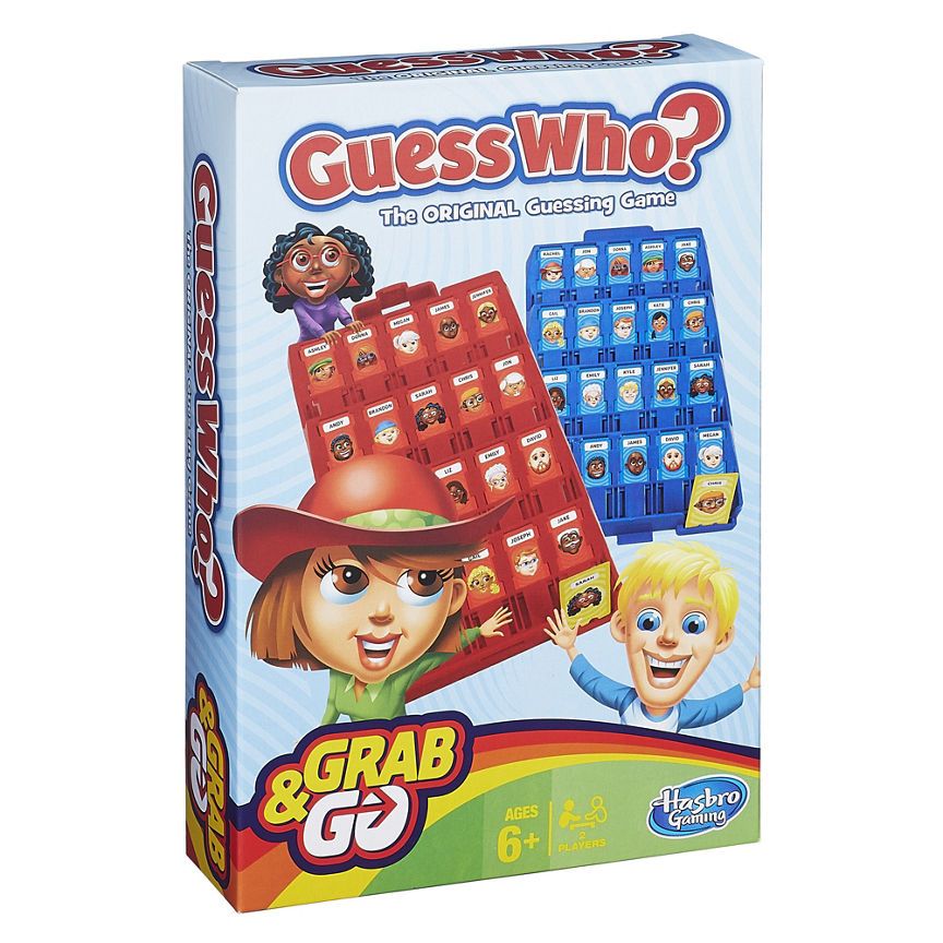 Hasbro Gaming Grab and Go Guess Who Game