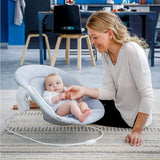 Hauck Alpha Bouncer 2in1 Stretch Grey, imported from the UK
