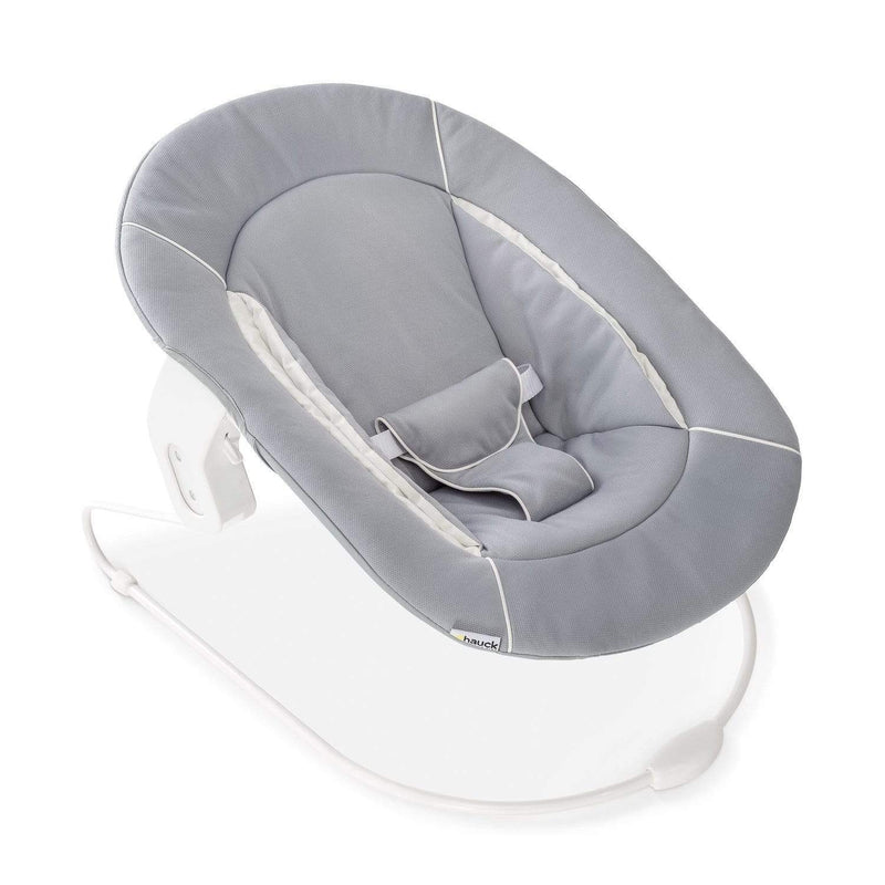 Hauck Alpha Bouncer 2in1 Stretch Grey, imported from the UK