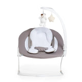 Hauck Alpha Bouncer Deluxe baby bouncer in Sand, UK version