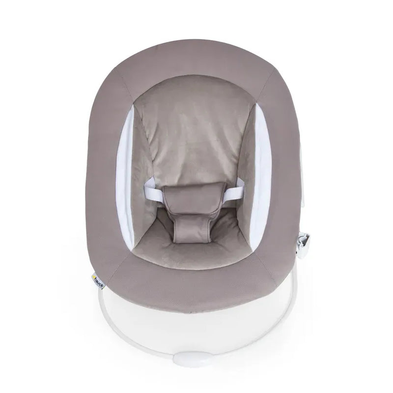 Hauck Alpha Bouncer Deluxe baby bouncer in Sand, UK version