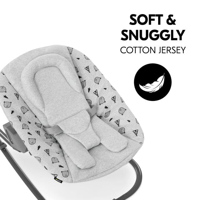 Hauck Alpha Bouncer Premium Nordic Grey, imported from the UK