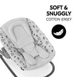 Hauck Alpha Bouncer Premium Nordic Grey, imported from the UK