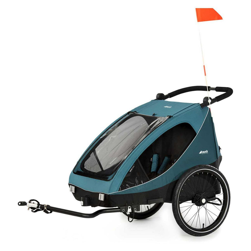 Hauck Dryk Duo Bike Trailer Petrol