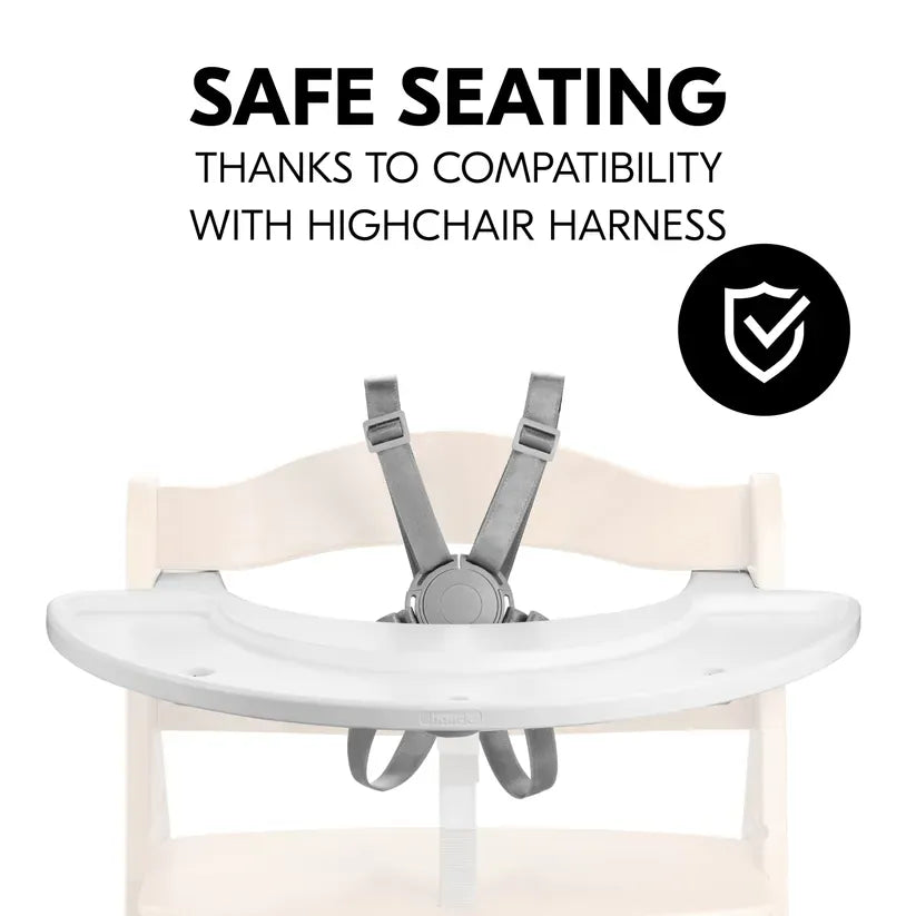 Hauck Alpha play tray white highchair accessory (British brand)
