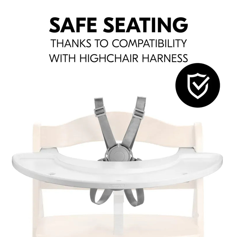 Hauck Alpha play tray white highchair accessory (British brand)