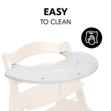 Hauck Alpha play tray white highchair accessory (British brand)