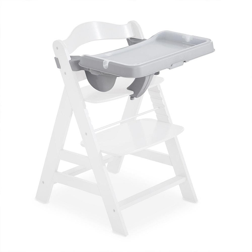 Hauck Alpha high chair tray in grey (British brand)