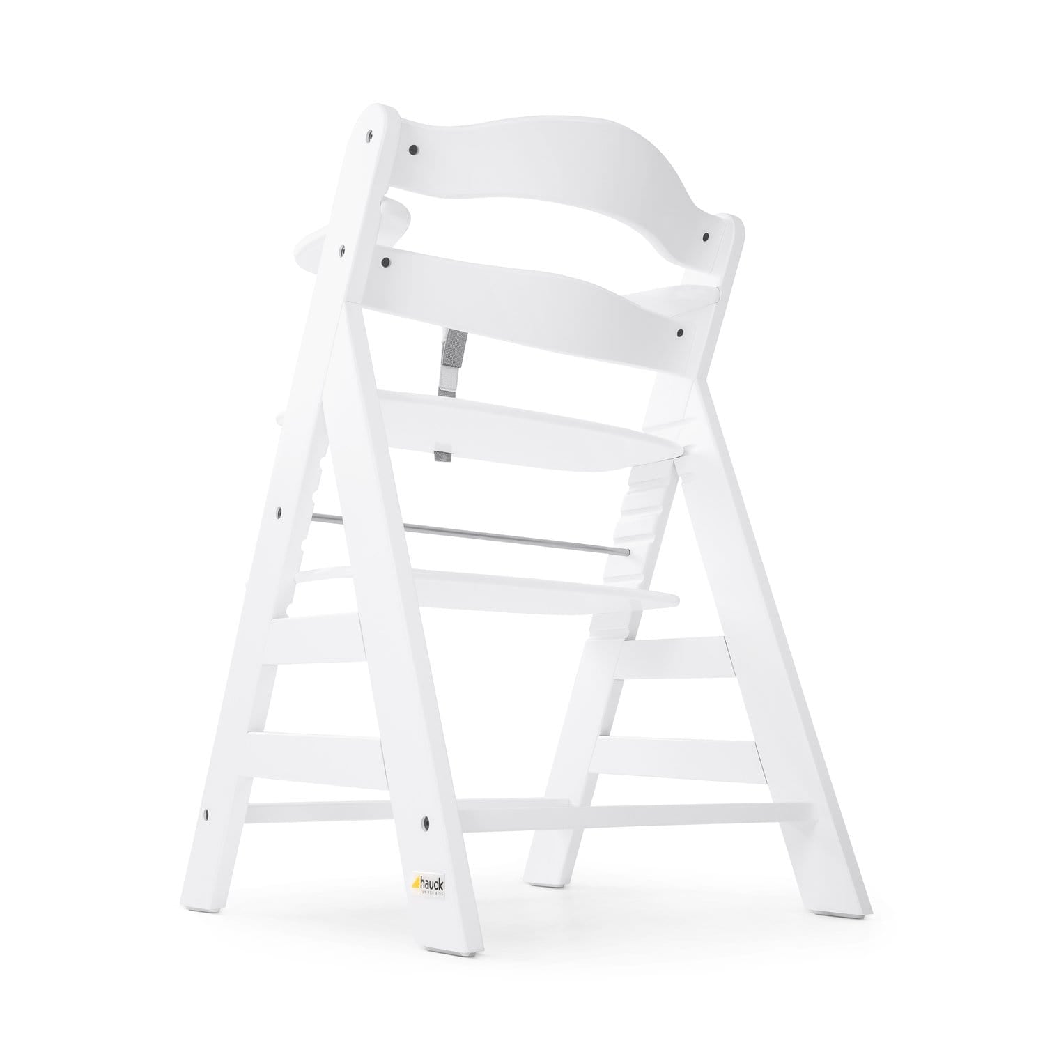 Hauck Alpha+ wooden highchair white, UK version