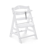 Hauck Alpha+ wooden highchair white, UK version