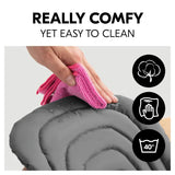 Hauck baby seat pad dark grey, UK version
