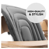 Hauck baby seat pad dark grey, UK version
