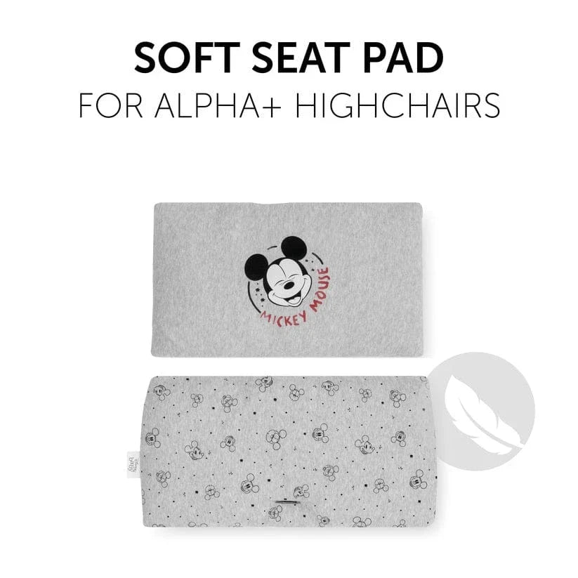 Hauck highchair pad Deluxe Mickey Grey, UK version