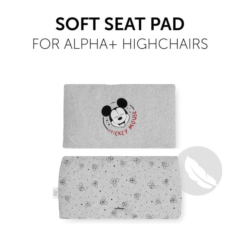 Hauck highchair pad Deluxe Mickey Grey, UK version