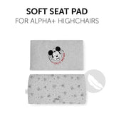 Hauck highchair pad Deluxe Mickey Grey, UK version