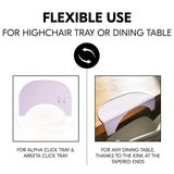Hauck highchair tray mat Crab Lavender, UK version