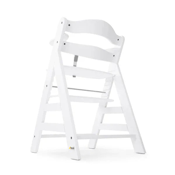 Hauck Alpha+ wooden highchair bundle white - British product