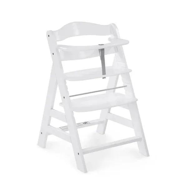 Hauck Alpha+ wooden highchair bundle white - British product