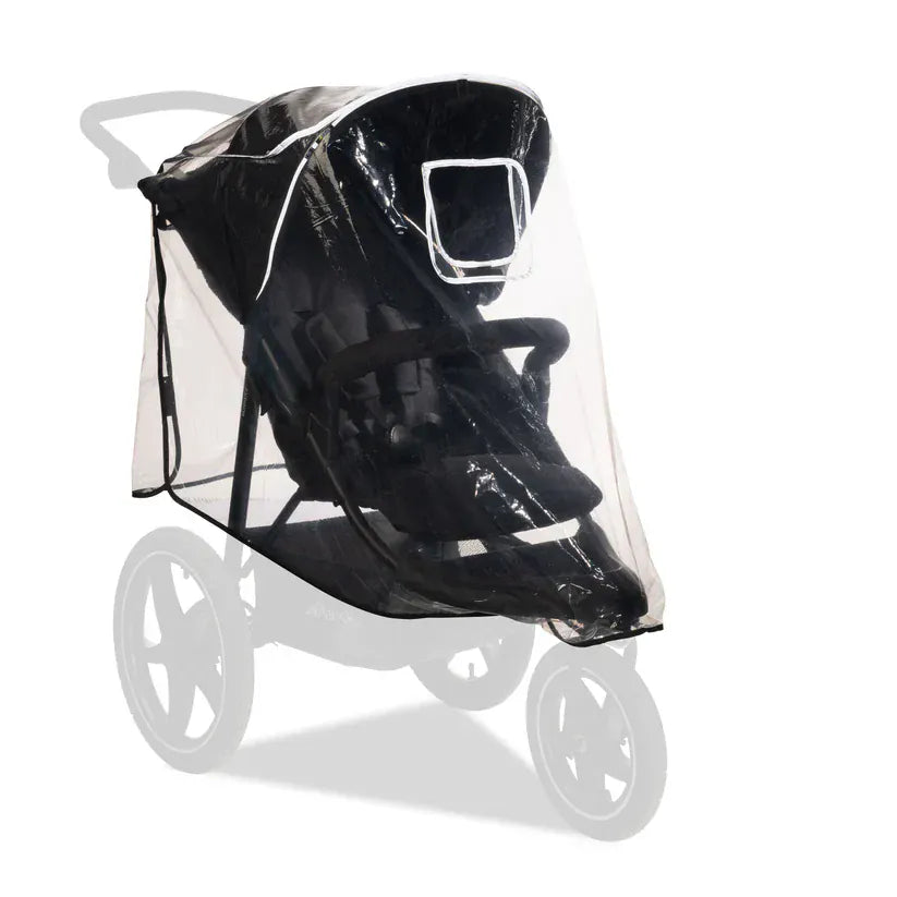 Hauck pushchair raincover for 3-wheel pushchairs (British brand)