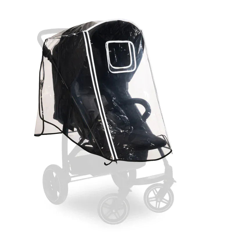 Hauck 4-wheeler pushchair raincover - British product